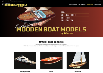 Wooden Boat Models